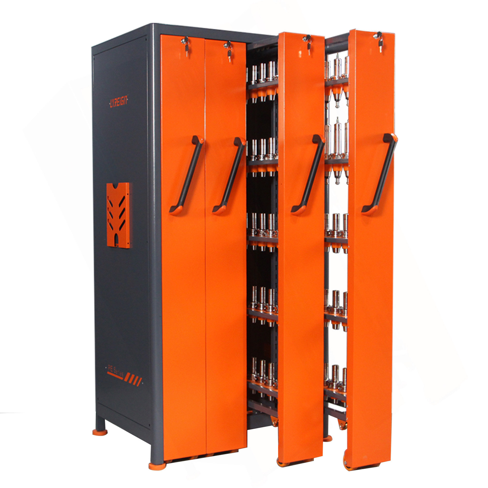LIYU CNC Tool Cabinet CNC Tool Holder Storage System CAT50 Tool